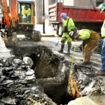MUB road work
